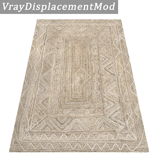 Premium Quality Carpet Set 3D model image 3