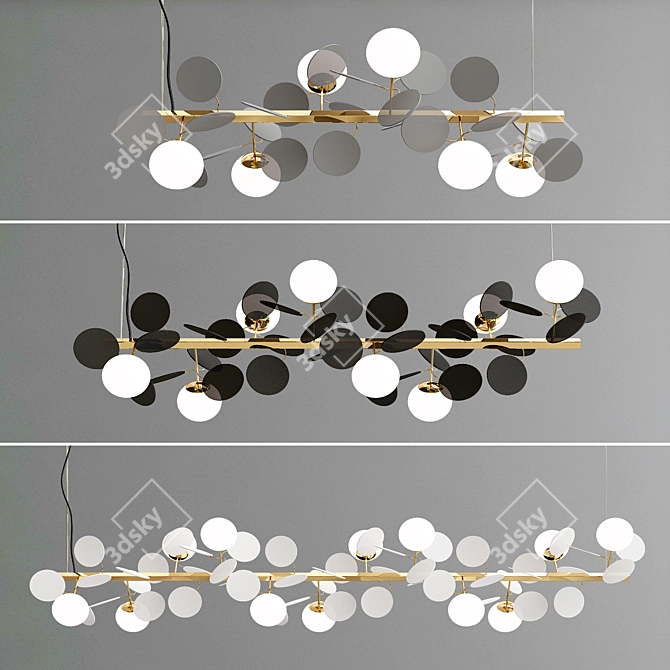 Modern Matisse L Self Lamp 3D model image 1