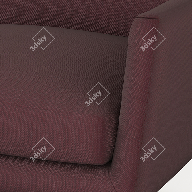Minimalist Luxury: Casadesus Ava Sofa Set 3D model image 8