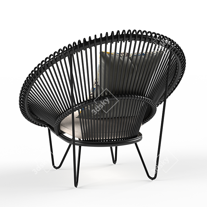 Vincent Sheppard Roy Cocoon: Stylish and Comfortable Seating Solution 3D model image 3