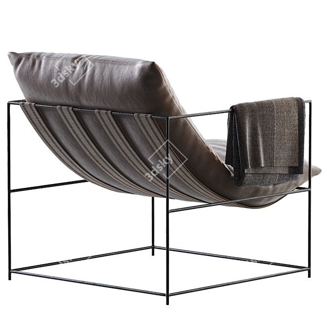 Stylish Sierra Chair for Perfect Comfort 3D model image 4