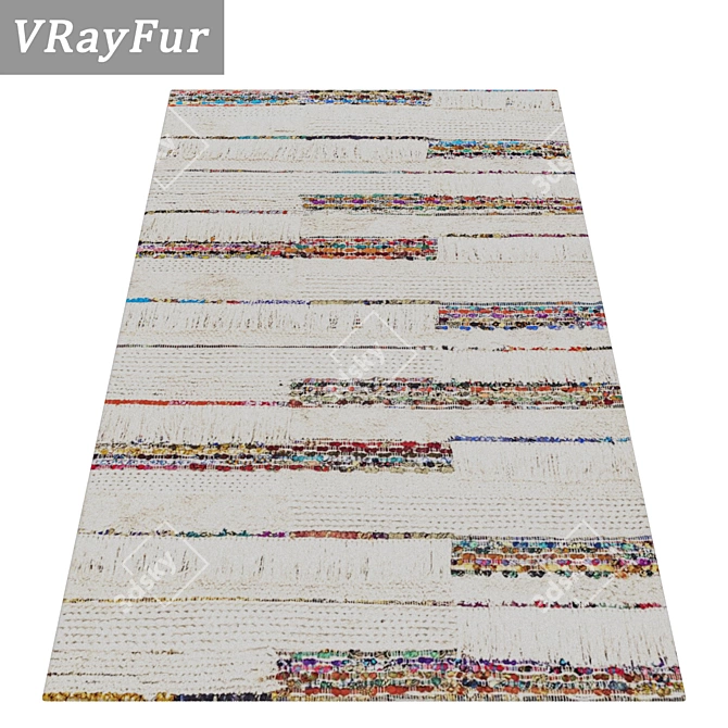 Versatile High-Quality Carpet Set 3D model image 2