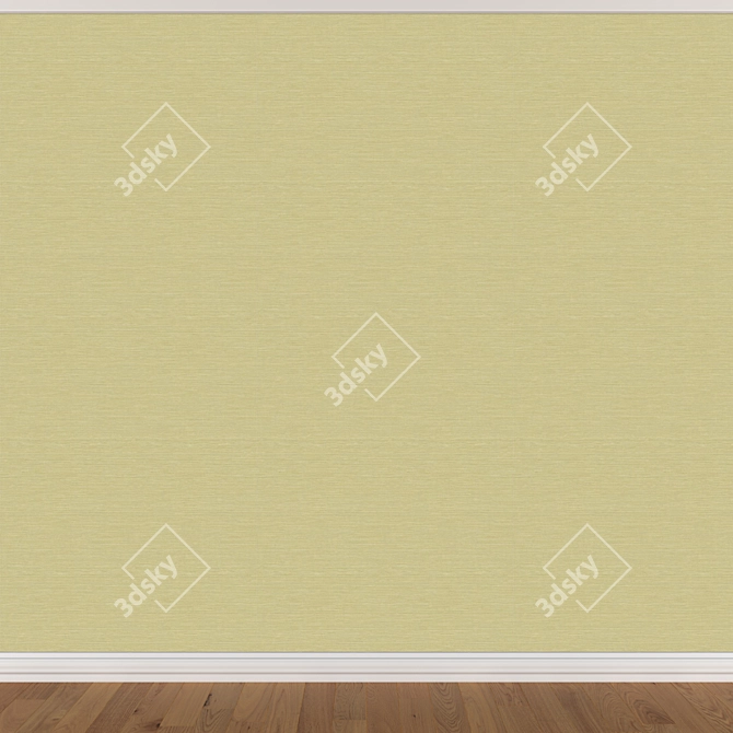 Seamless Wallpaper Set (3 colors) 3D model image 2