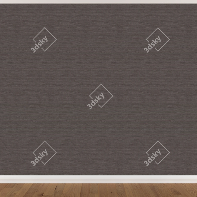 Seamless Wallpaper Set (3 colors) 3D model image 3