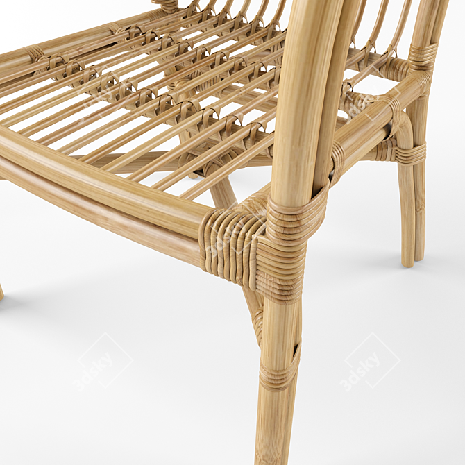 Opalhouse Avalon Accent Chair: Stylish & Realistic Design 3D model image 2