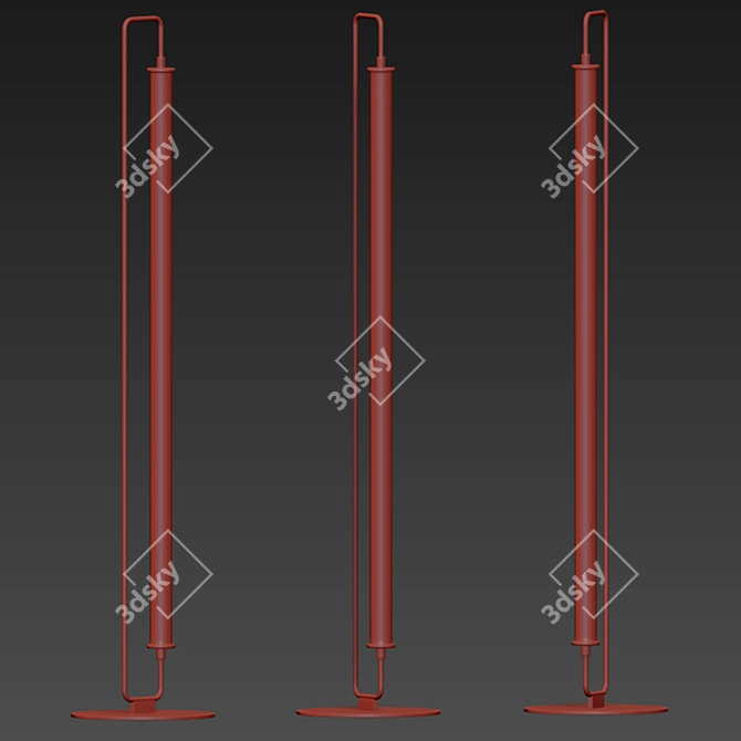 Tall Tree LED Floor Lamp 3D model image 3