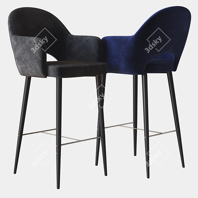 Elevate Your Space with Martin Stool 3D model image 2
