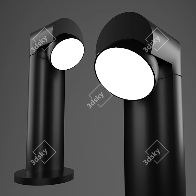 Luminis LED Bollard Light 3D model image 1