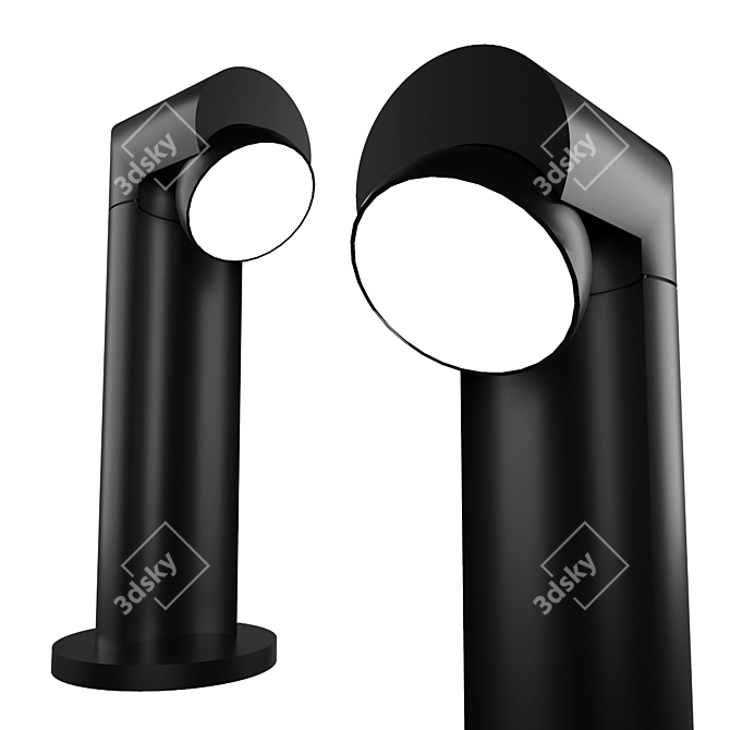 Luminis LED Bollard Light 3D model image 2