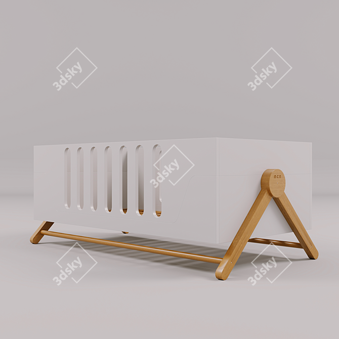 Micuna Swing CM-1932: Stylish Teen Bed 3D model image 1