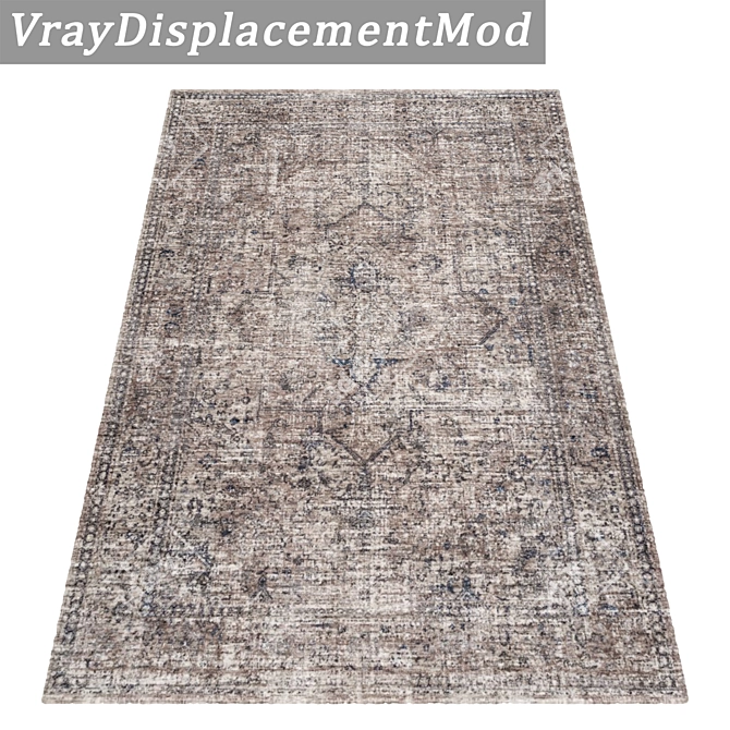 Luxury Carpet Set: High-Quality Textures 3D model image 3