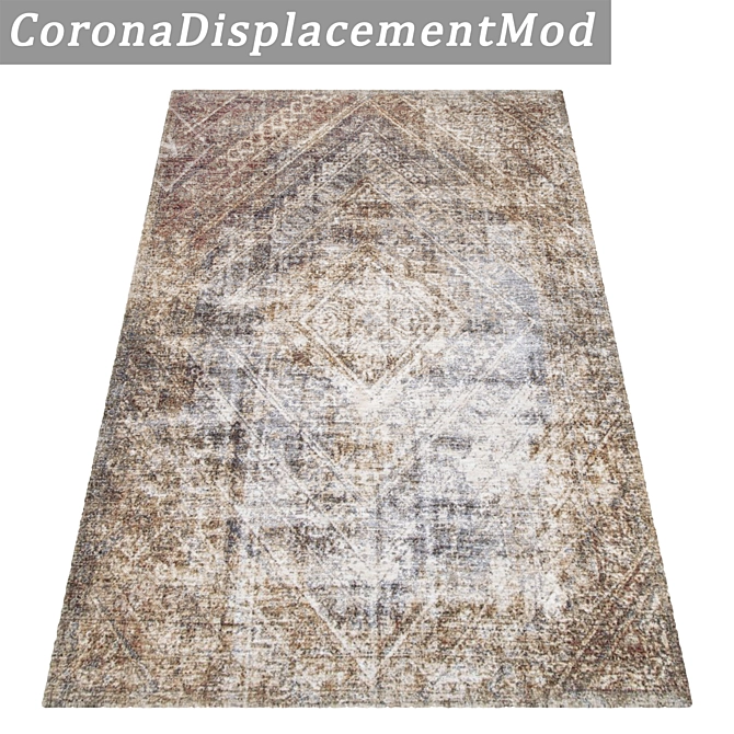 Luxury Carpet Set: High-Quality Textures 3D model image 4