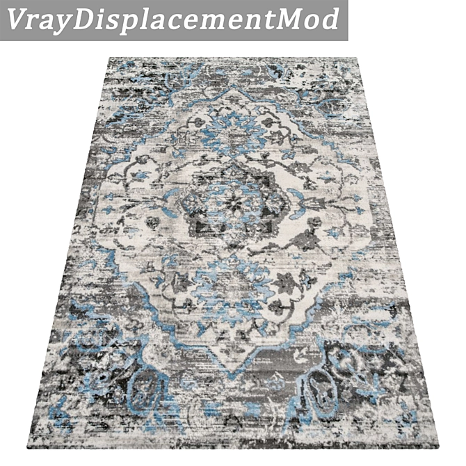 Elevate Your Space: Deluxe Carpet Set 3D model image 3