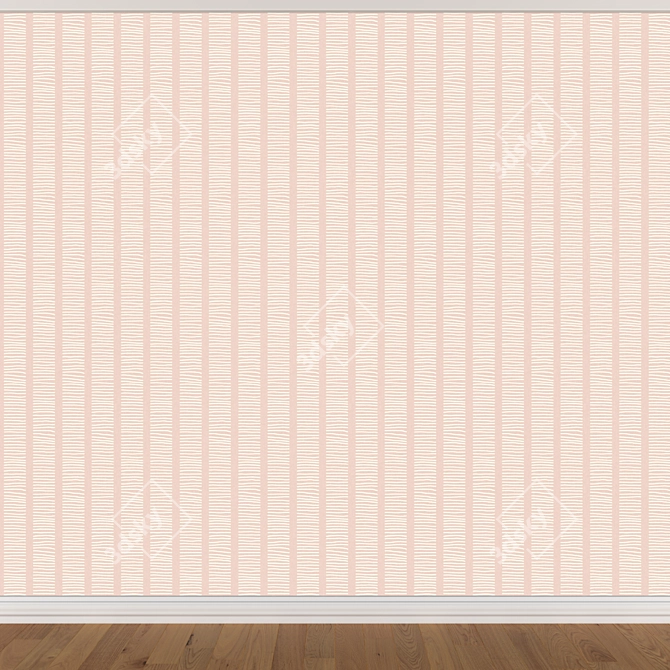 Seamless Wallpaper Set 1104 3D model image 4