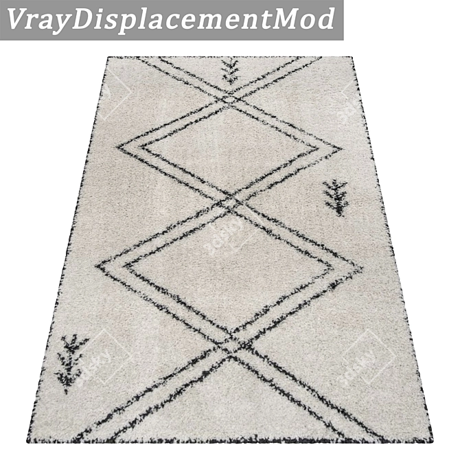 Luxury Carpet Set: High-Quality Textures 3D model image 3