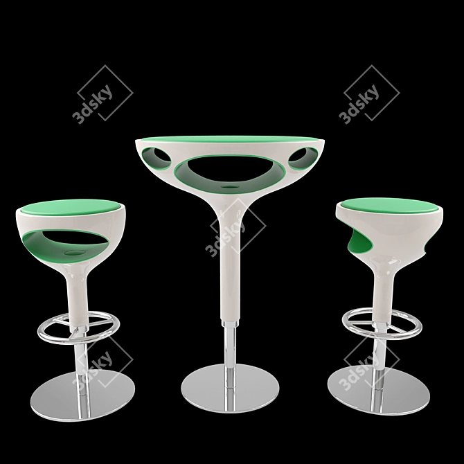 Giovannetti RING High Table: Function Meets Art 3D model image 2