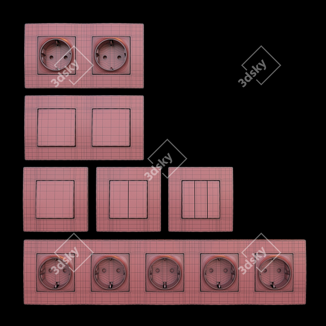 PowerPlay Socket Set 3D model image 3