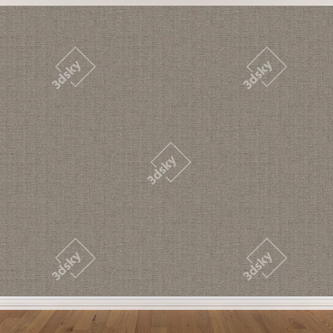 Seamless Wallpaper Set - 3 Colors 3D model image 2