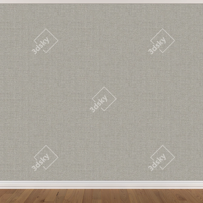 Seamless Wallpaper Set - 3 Colors 3D model image 3