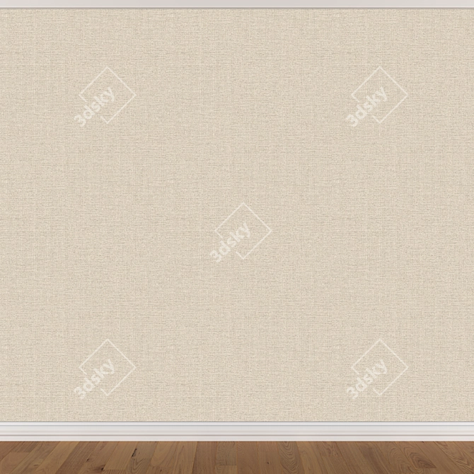 Seamless Wallpaper Set 1115 (3 Colors) 3D model image 3