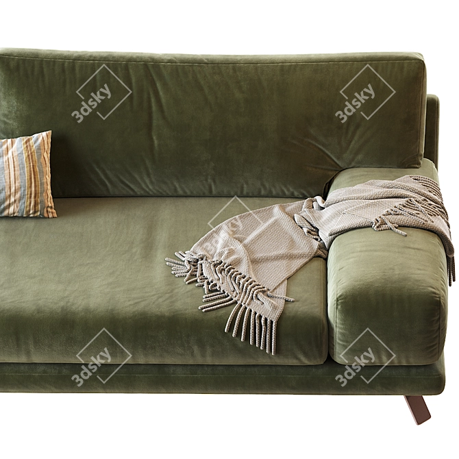 Modern and Stylish IAN Sofa 3D model image 4