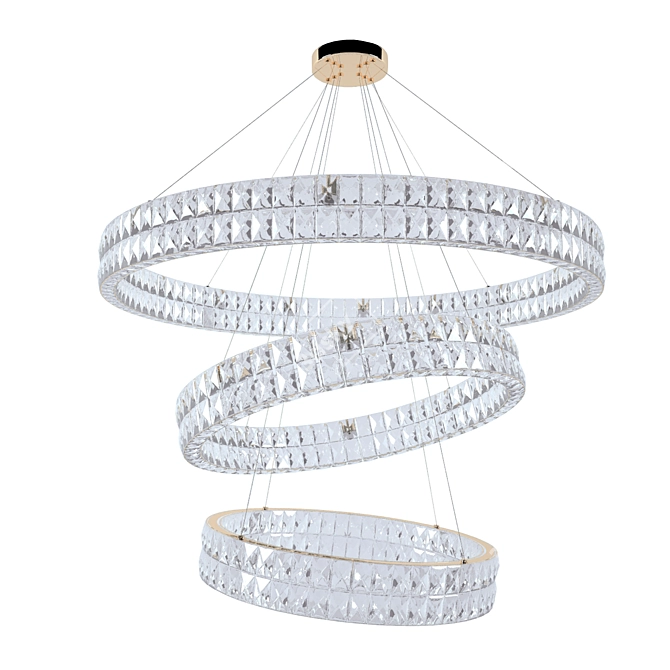 Elegant Newport 10124 Pendant Light 3D model image 1