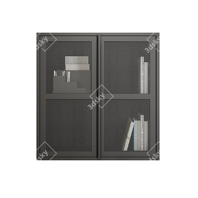 Ikea Ivar Mesh Wardrobe 3D model image 4