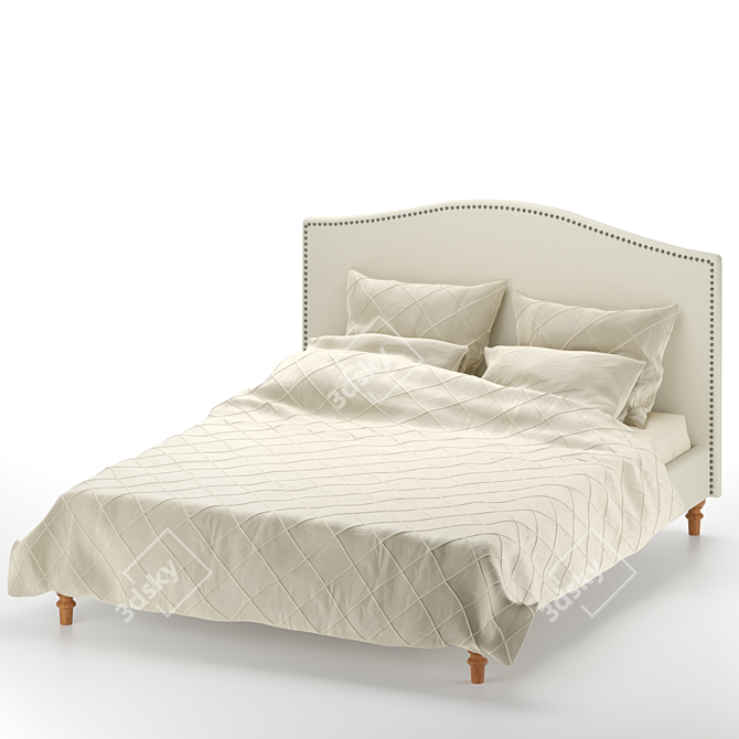 Owlpeople Tucked Bed Linen Set 3D model image 2