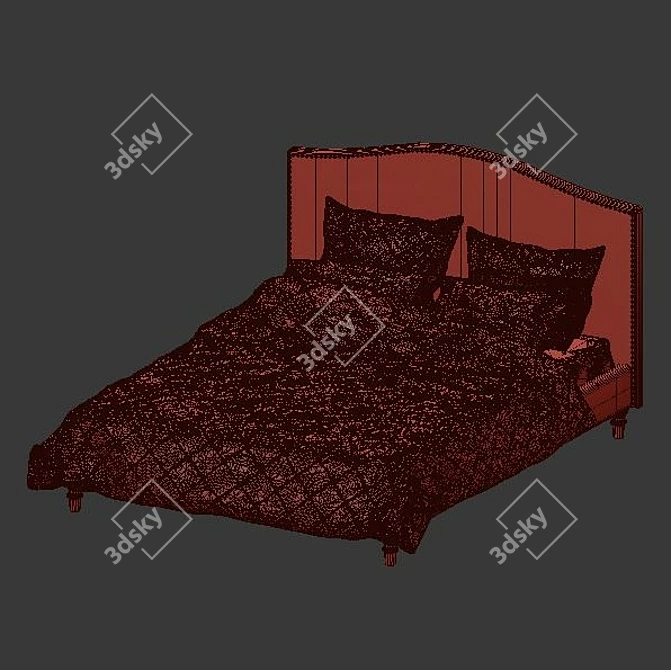 Owlpeople Tucked Bed Linen Set 3D model image 4