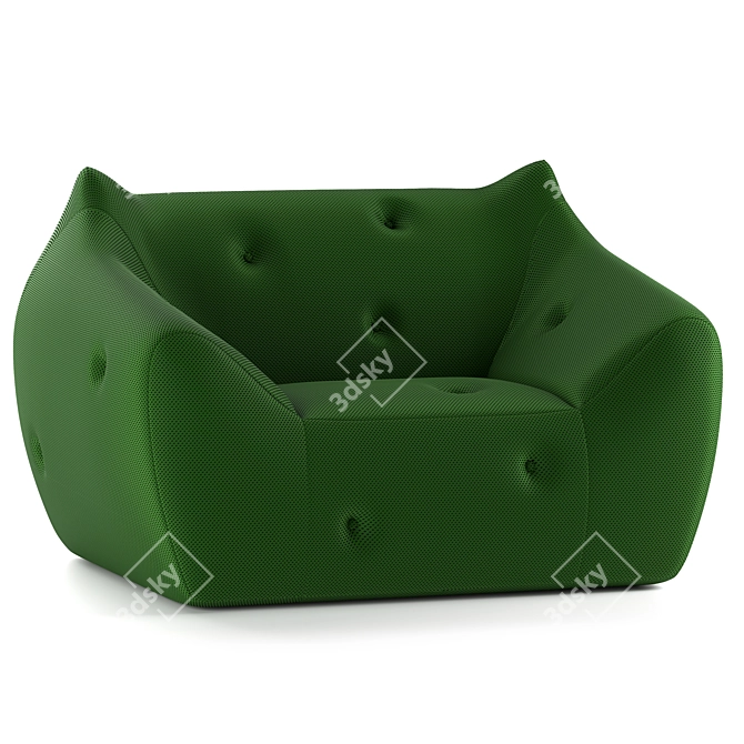 Luxury Informel Armchair by Roche Bobois 3D model image 3