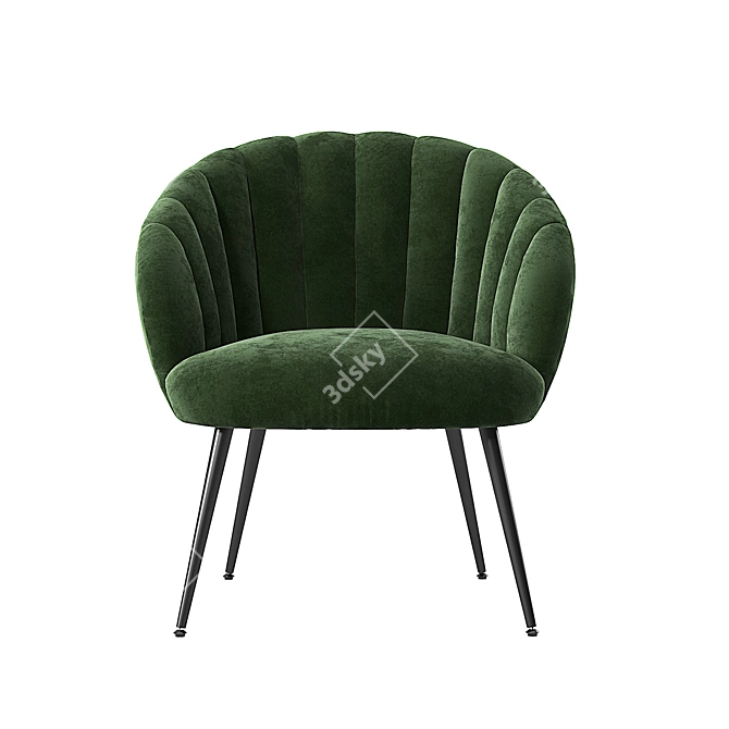 Daniella KAZA - Compact Sofa 3D model image 3