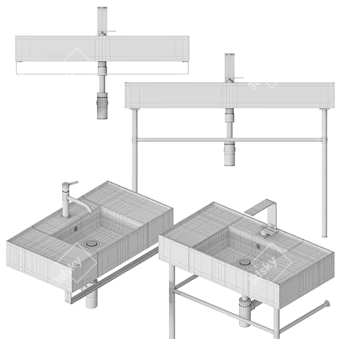 Teorema 2.0: Versatile Elegance for Every Setting 3D model image 4