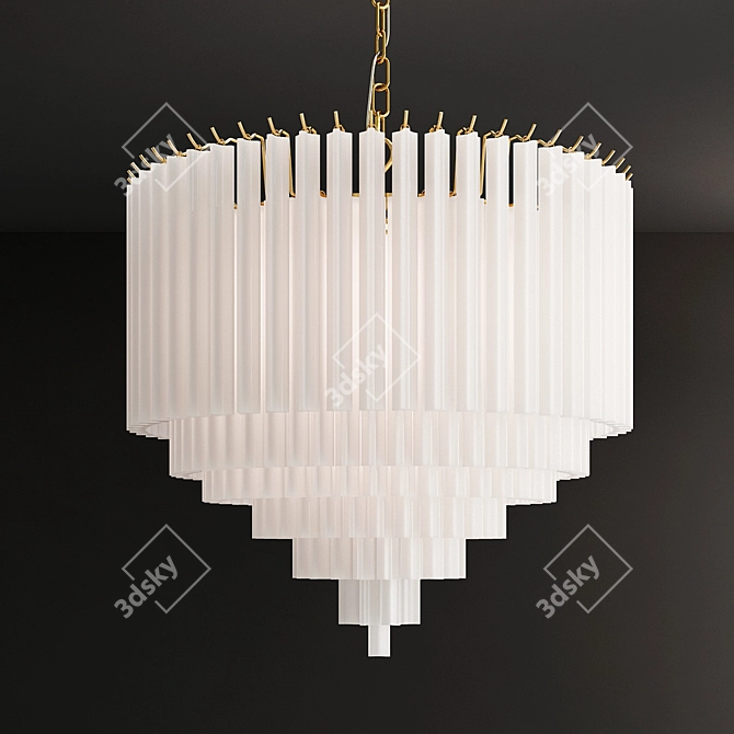 Eichholtz Nova 9-Light Pendant 3D model image 1