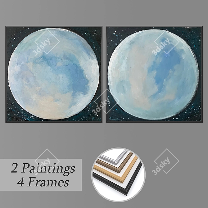 Gallery Collection - Set of Art Prints 3D model image 1