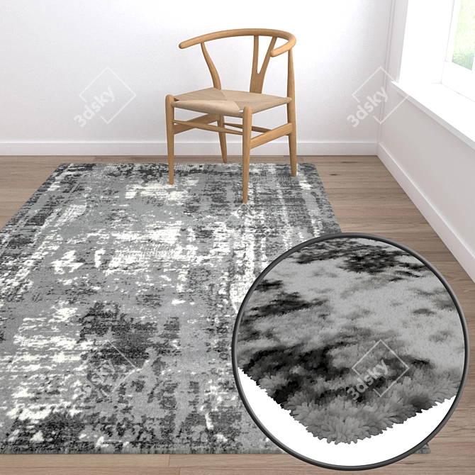 Luxury Carpets Set 1368 3D model image 5