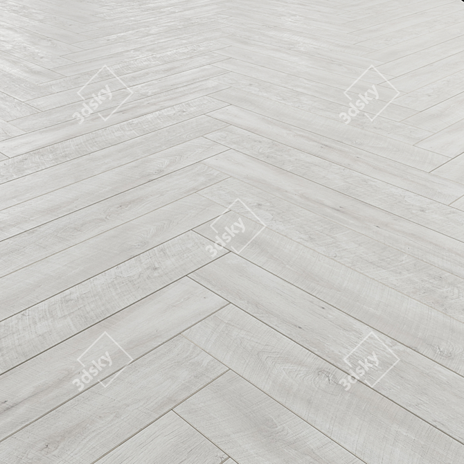 Versatile Laminate Flooring: 3 Layouts, Editable Poly, 7 Tile Textures 3D model image 4