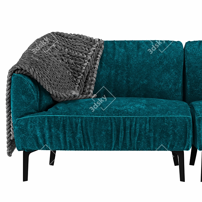 Modern IK03 Sofa - Vray Render, 3dsMax 2016, OBJ 3D model image 2