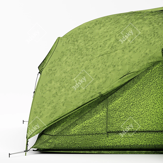 Mongar II: Ultralight Waterproof Tent 3D model image 5