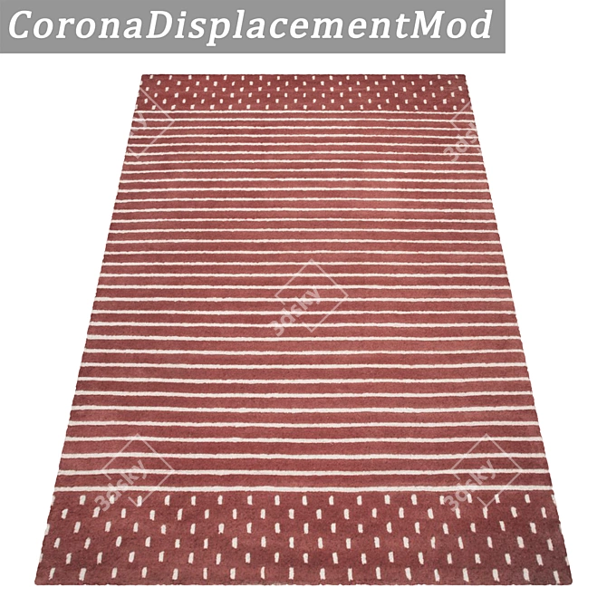 High-Quality Carpet Set 3D model image 4