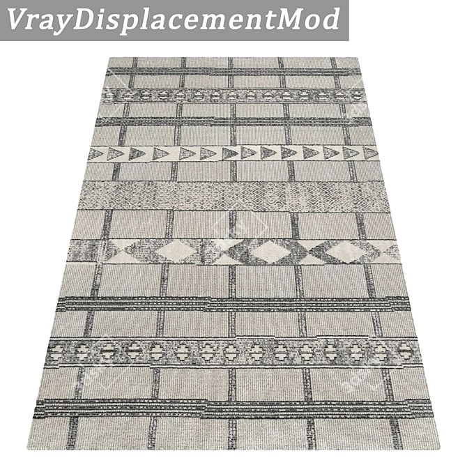 Luxury Carpet Set | High-Quality Textures 3D model image 3