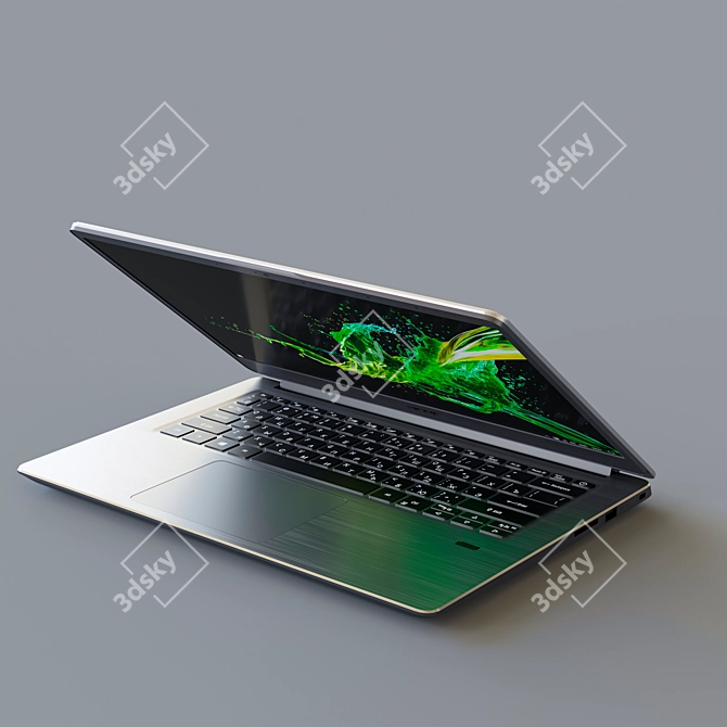 Acer Swift 3 Ultrabook - Sleek and Powerful! 3D model image 4