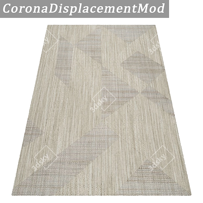 Luxury Carpet Set - High-Quality Textures 3D model image 4