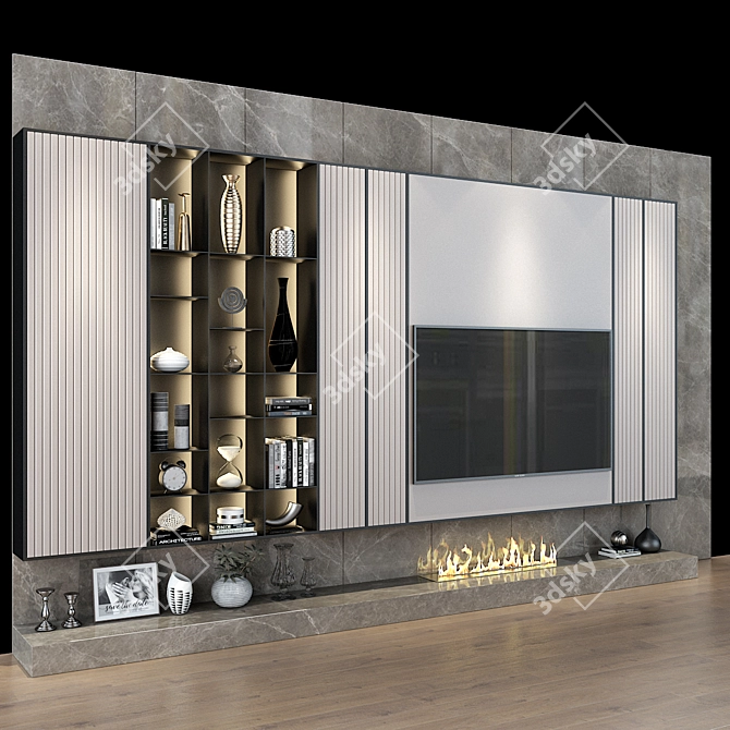 Modern Storage Solution: Cabinet Furniture 3D model image 2