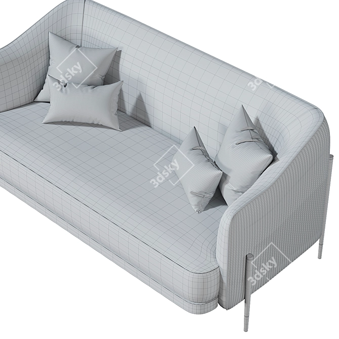 Stylish Oxford 2P: Perfect for Any Space! 3D model image 3