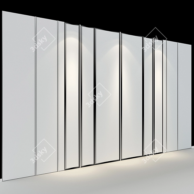 Exquisite Wall Panel No. 11 3D model image 3