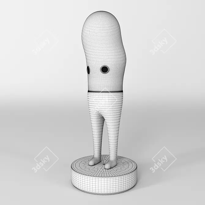 Soulful Domsai Desk Companion 3D model image 3