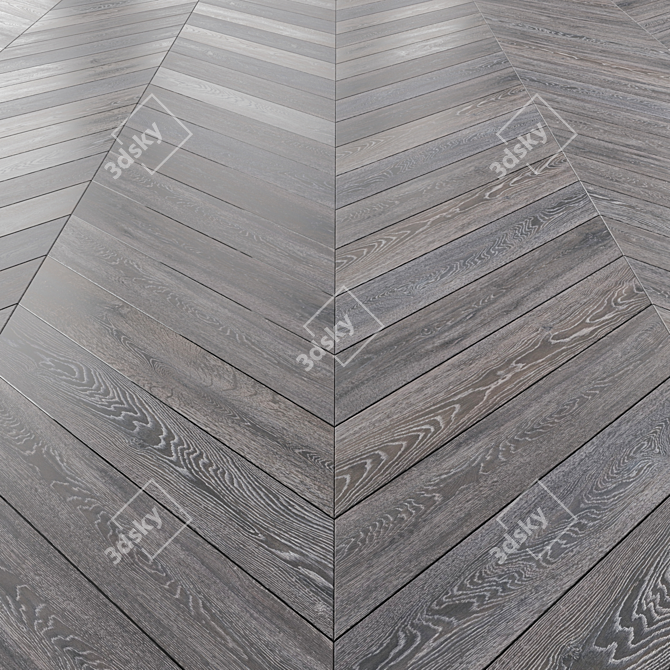 Versatile Laminate Flooring: Multiple Layouts & Textures 3D model image 3