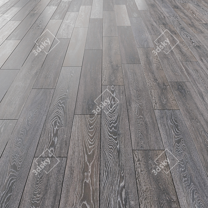 Versatile Laminate Flooring: 3 Layout Options, Editable Poly, 7 Tile Textures 3D model image 2