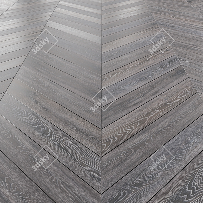 Versatile Laminate Flooring: 3 Layout Options, Editable Poly, 7 Tile Textures 3D model image 3