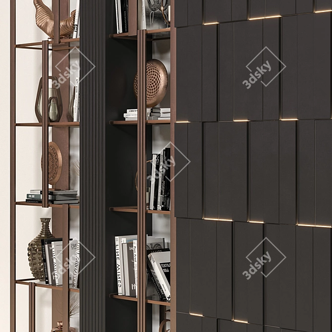 Elegant Wardrobe for Stylish Homes 3D model image 3